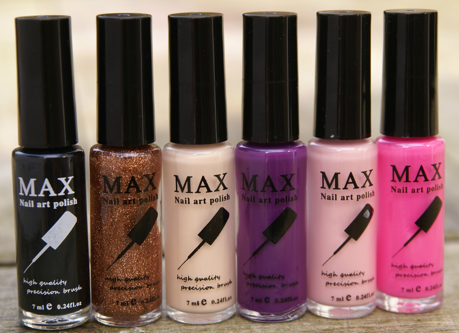 PiinkBeautyPrincess Review MAX Nail art polish