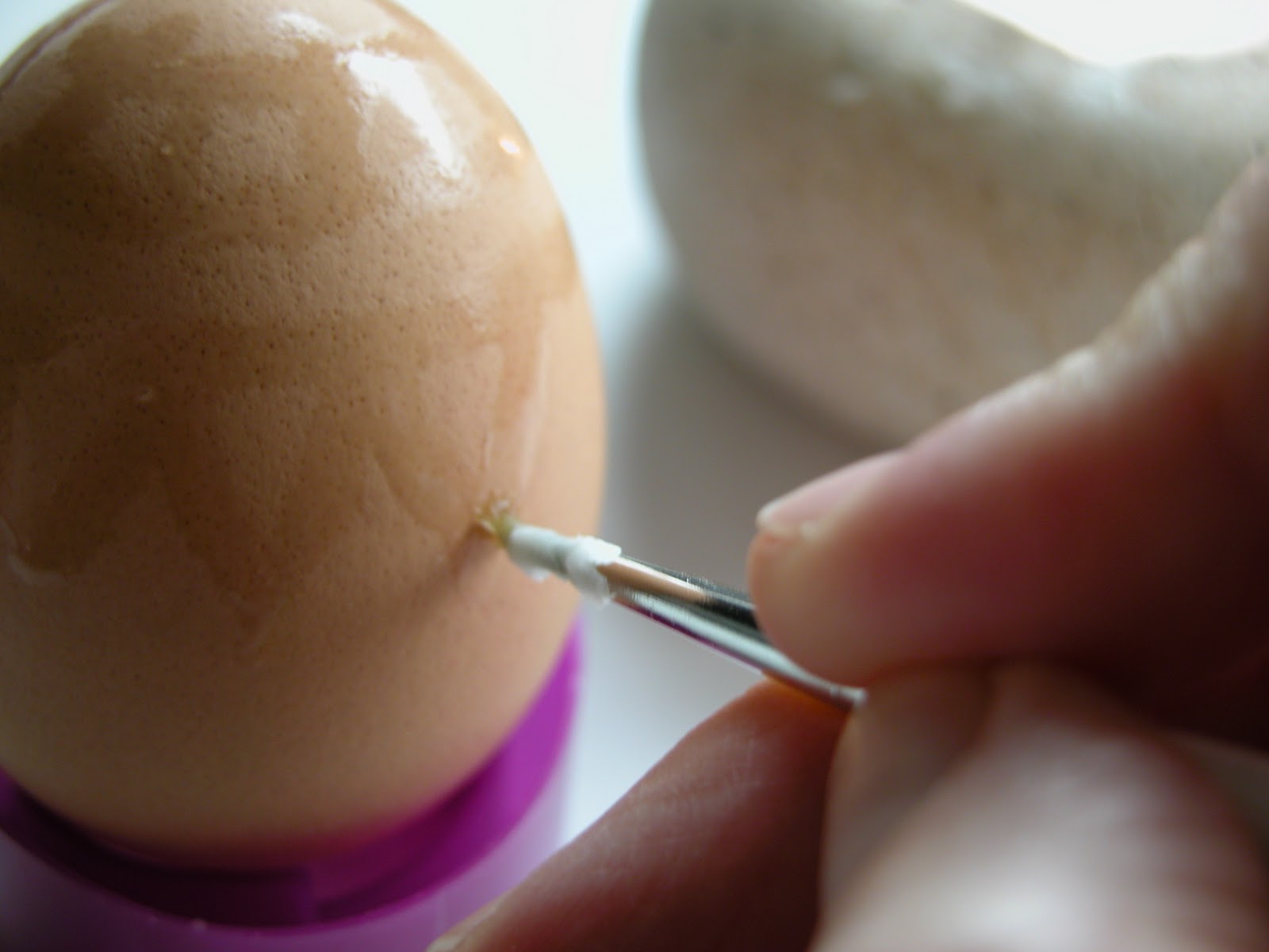 happy to make How to decorate Easter Eggs using wax and onion skins