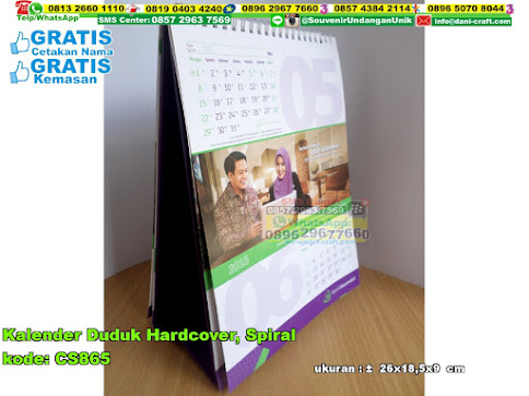 Kalender Duduk Hardcover Spiral Kalender Duduk Hardcover Spiral