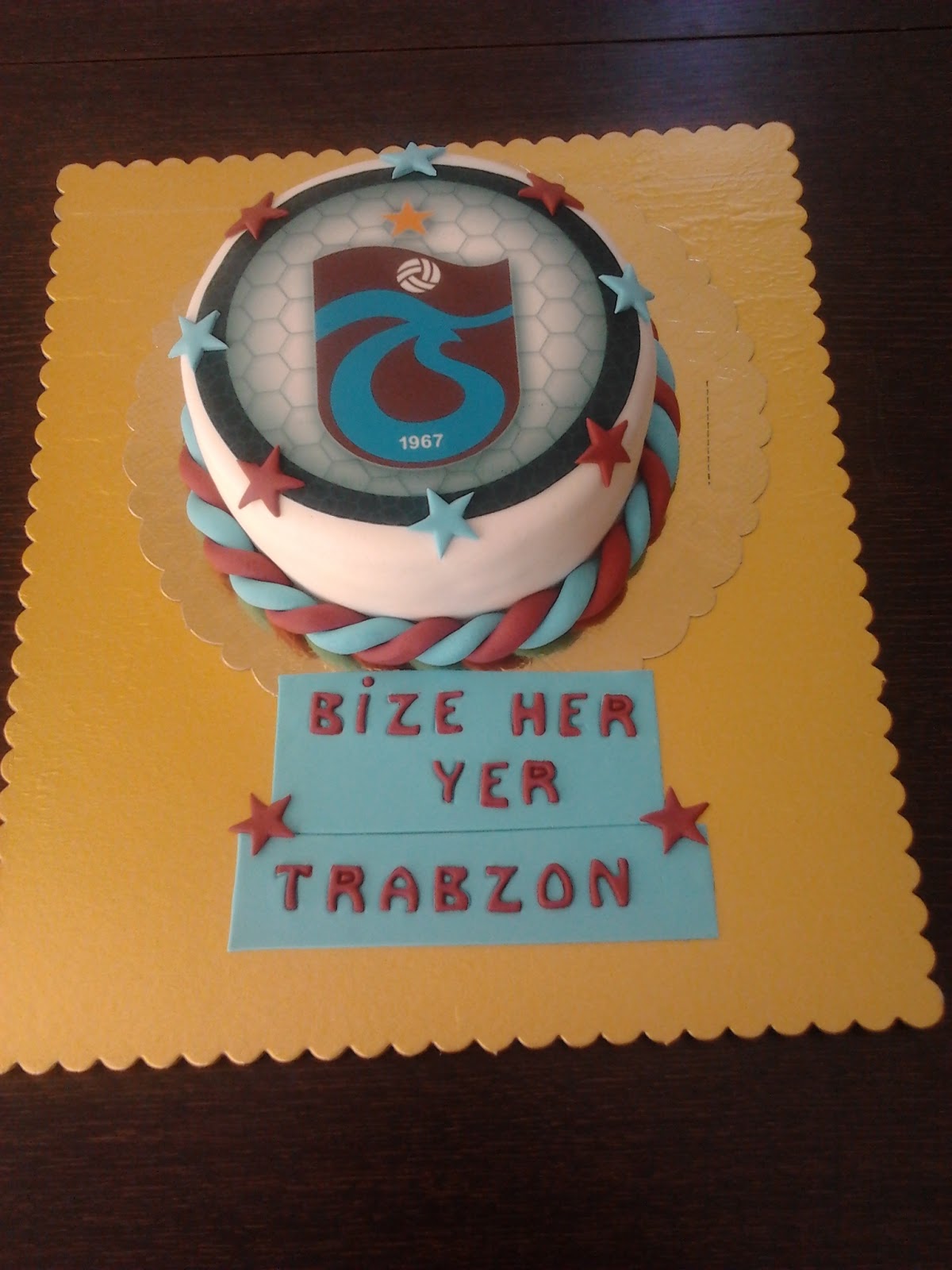 TÜRK KAHVESİ TRABZONSPORLU TARAFTAR PASTA