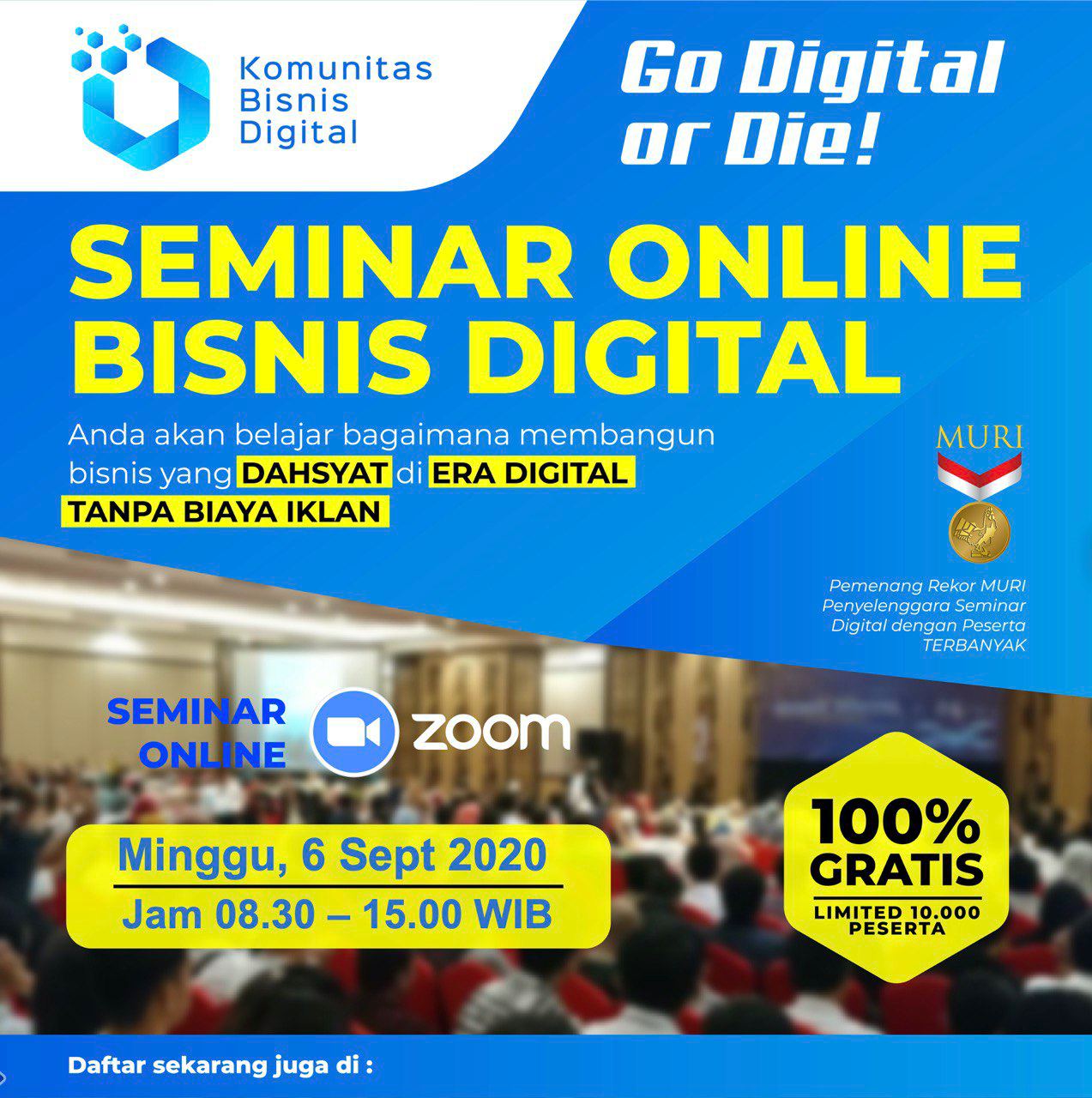 Seminar Digital GRATIS 100%