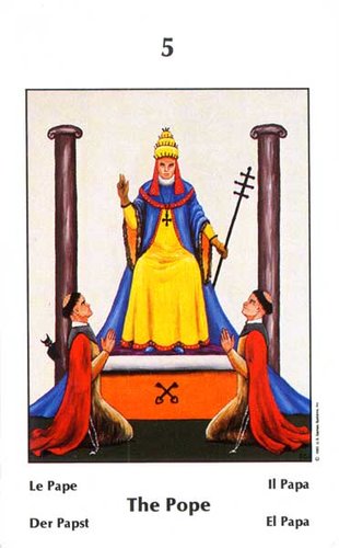 Tarot de Barbara Walker: El Sumo Sacerdote