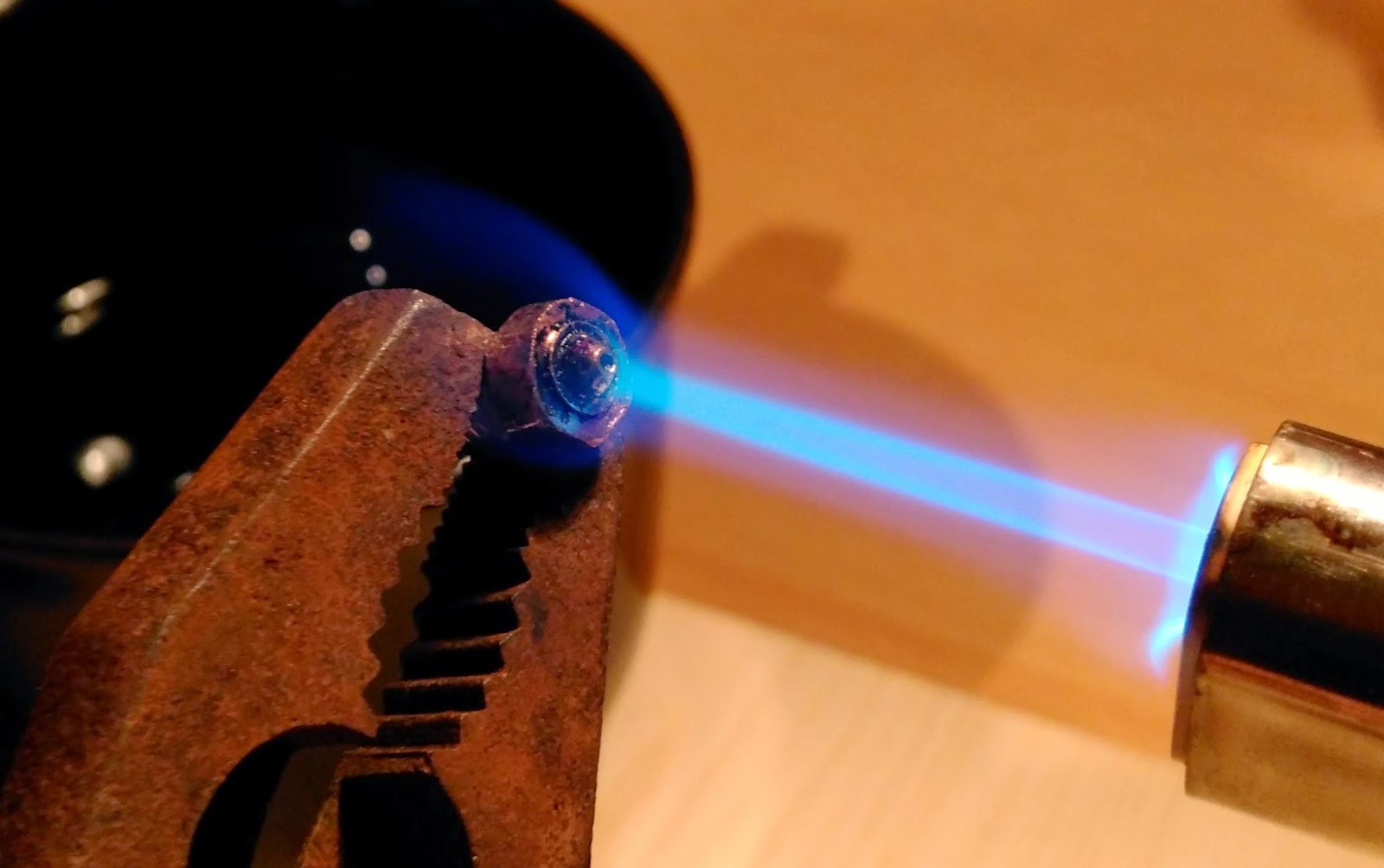 Kurzschlussblog Reinigen einer 3D Drucker Düse