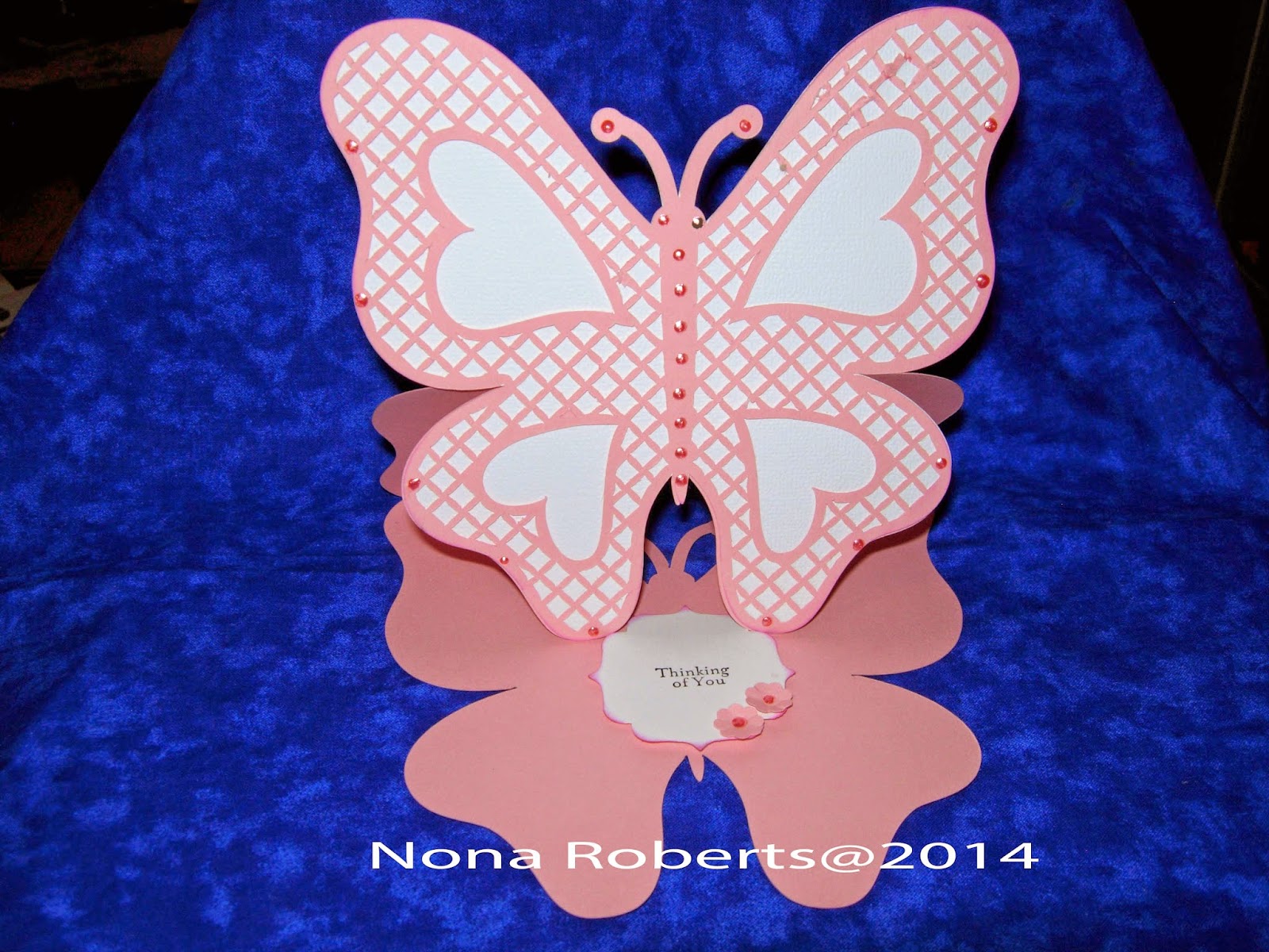 Handmade Fun Butterfly Easel Card