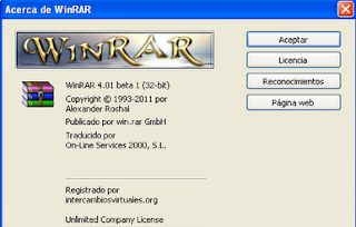 WinRAR v4.01 BETA , Potente Compresor en Ficheros RAR,  ZIP WinRAR.v4.01.Beta.1.x86.x64.Incl.Keygen-FFF-intercambiosvirtuales.org+%25283%2529
