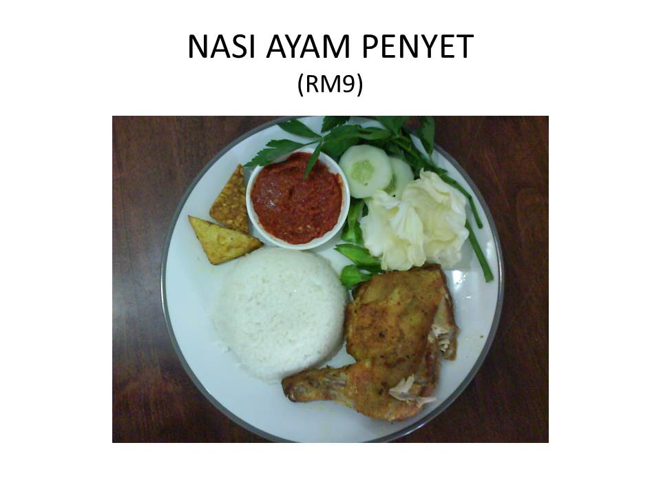 NASI AYAM PENYET