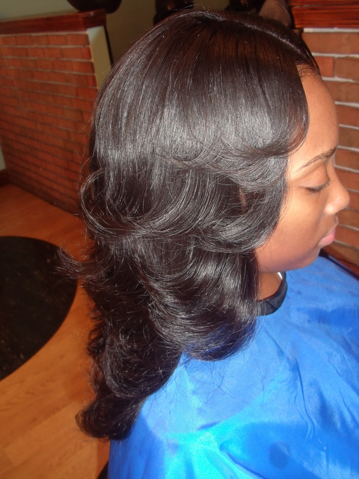 Tress Art: Sew it up, partial sew-in weave