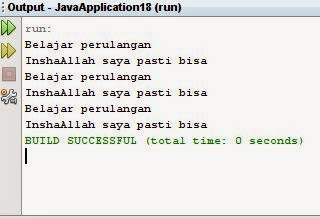 Contoh Sederhana Perulangan Java Programing Sudo Cyber