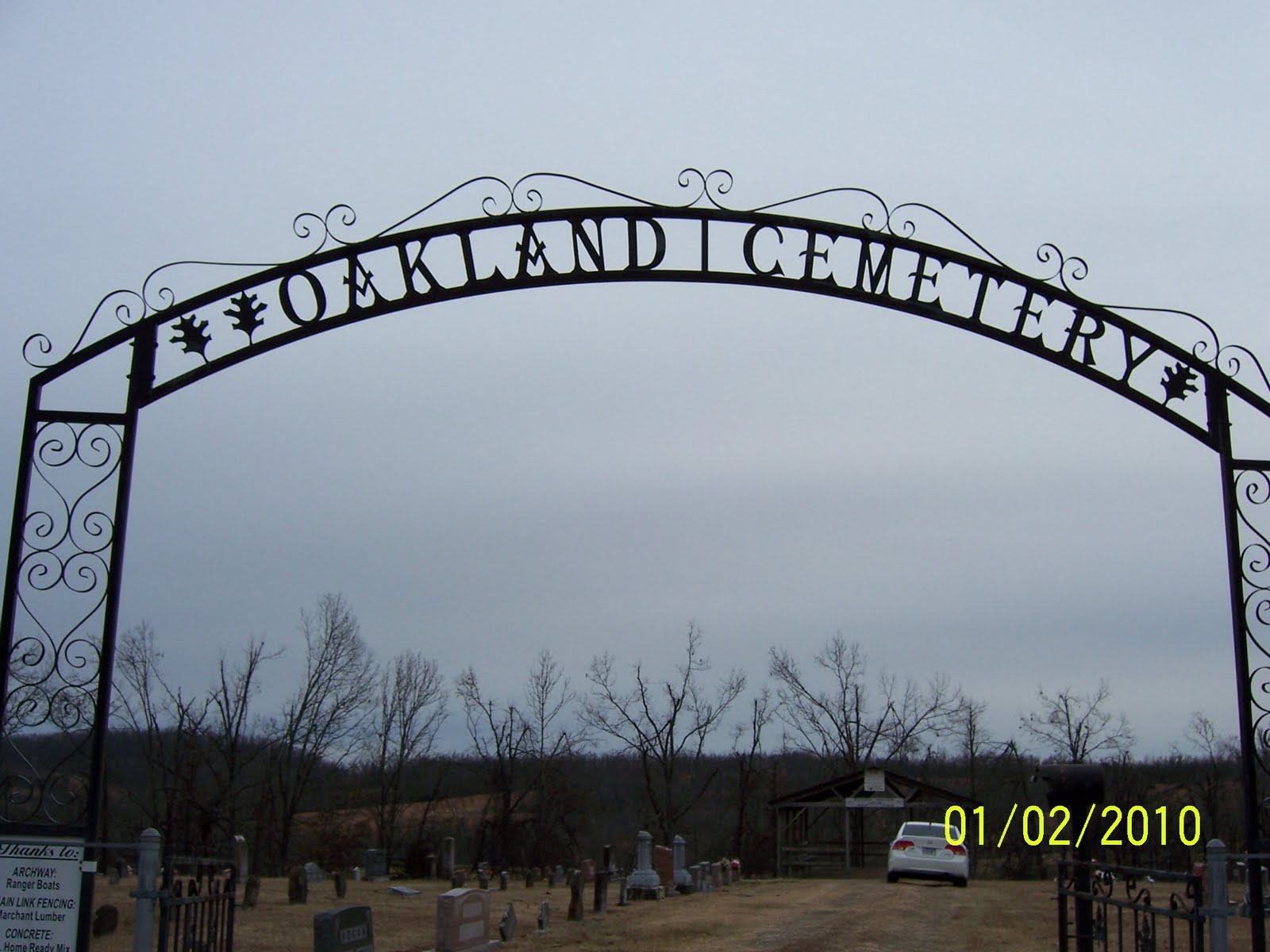 Cemeteries of Baxter County, AR Oakland Cemetery relocated to State