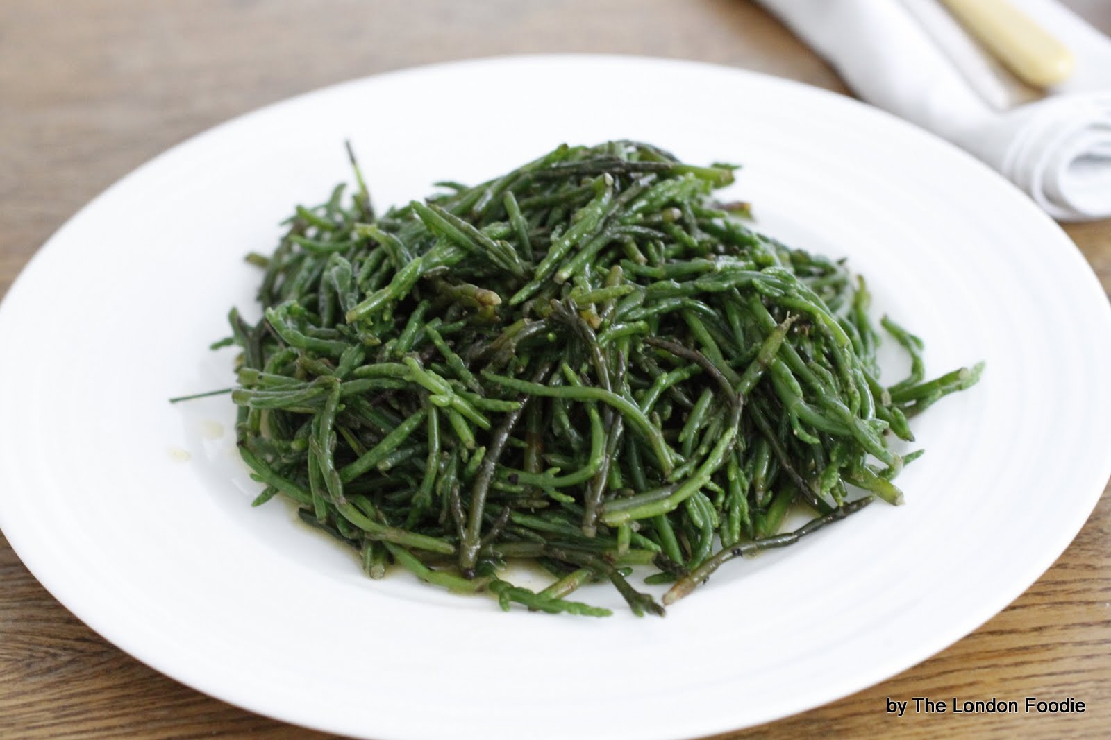 The London Foodie My Recipe for The Nduja Challenge "PanFried Halibut on Butter Beans and