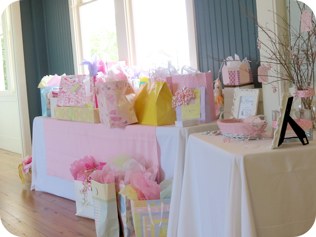 Baby Shower Gift Table