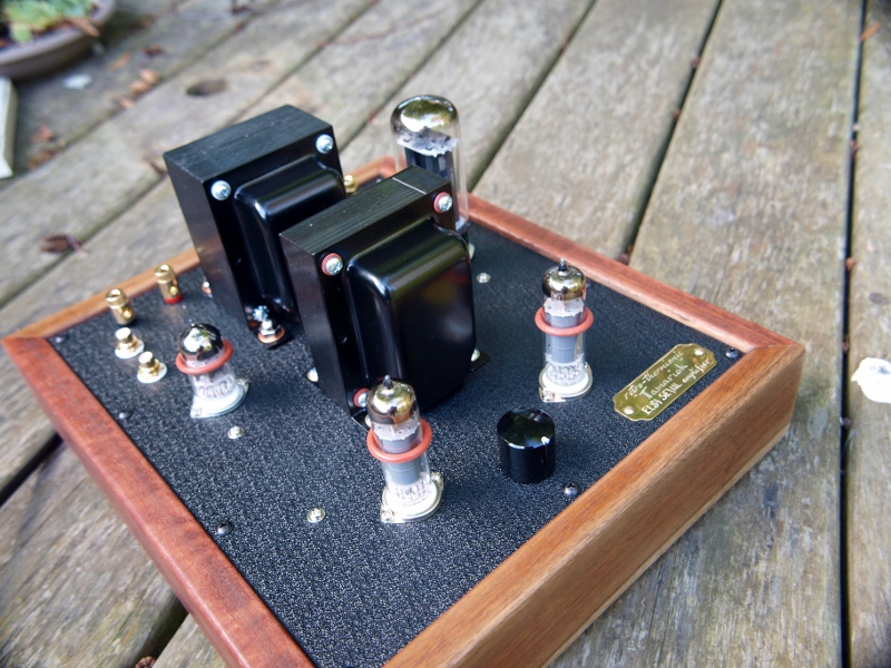 retrothermionic EL84 SE UL power amp with attenuator