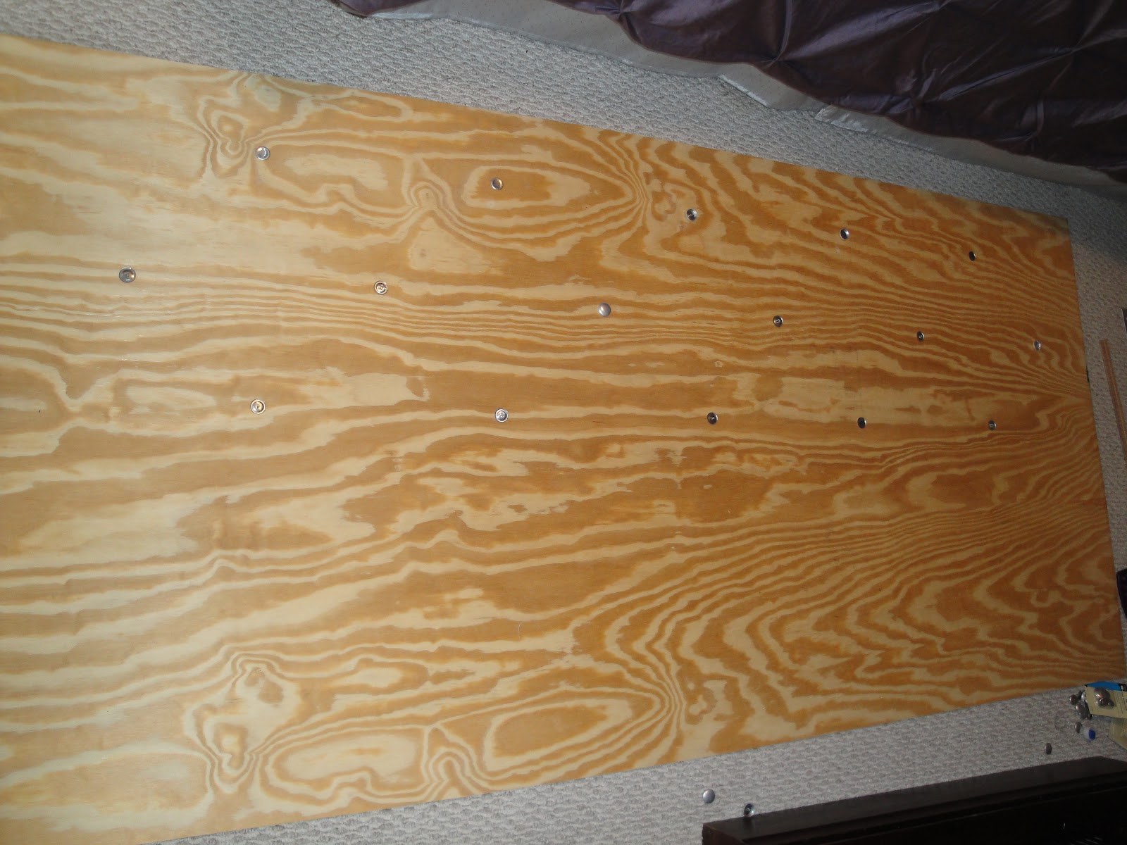 Be Staged with Kim D.I.Y. Upholstered Tufted Headboard