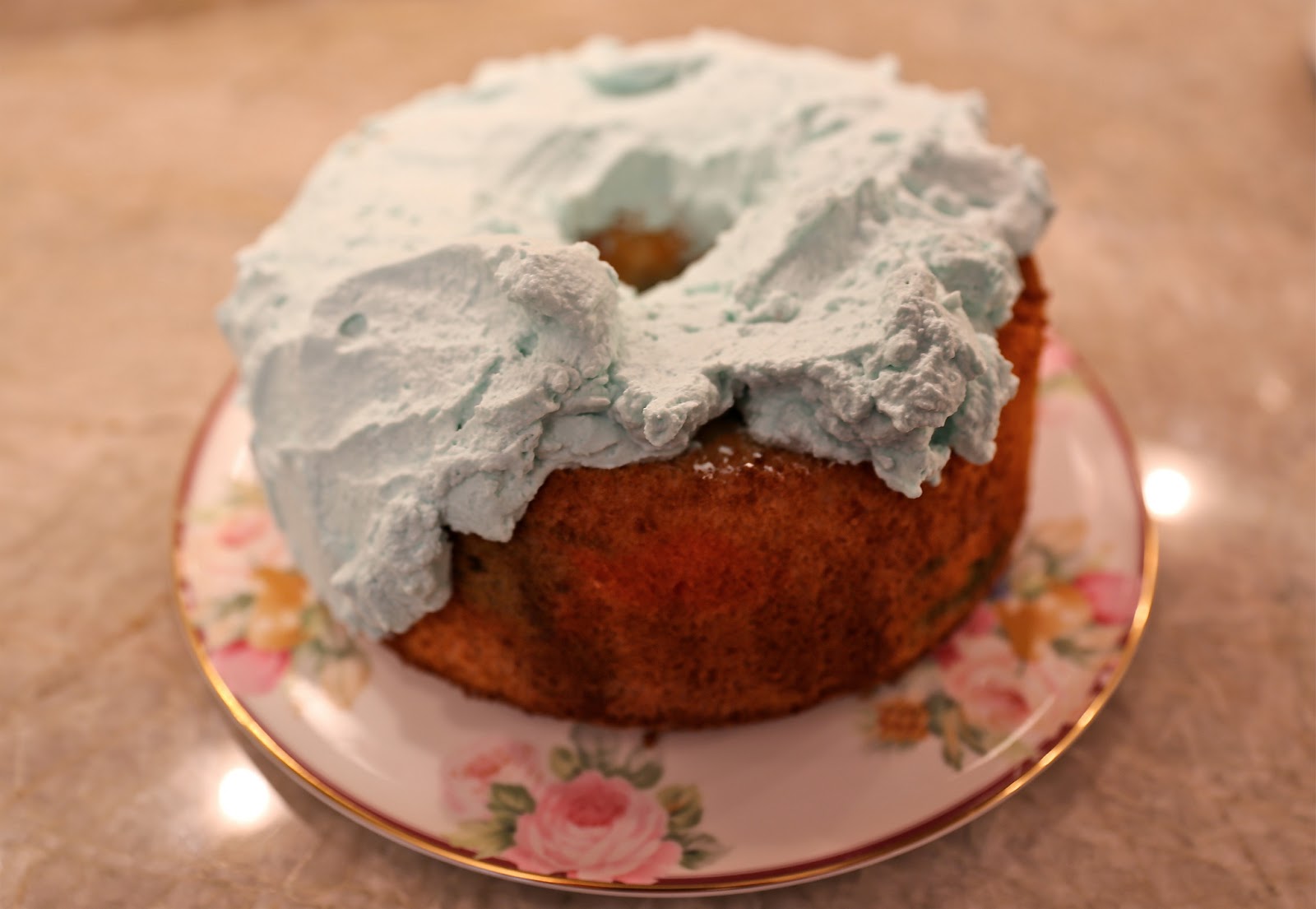 Sweet Southern Days Rainbow Angel Food Cake