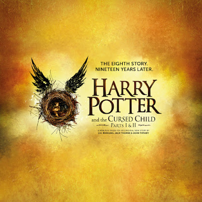 Locandina dello spettacolo teatrale "Harry Potter and the Cursed Child"