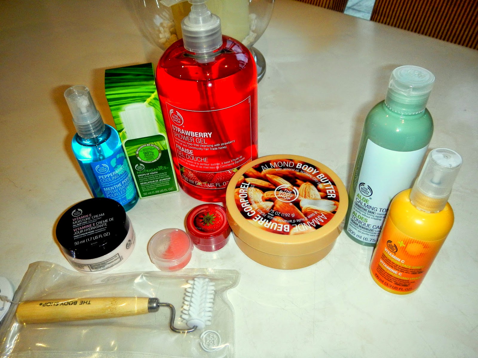The Body Shop Haul Featuring Caroline Hirons Products by