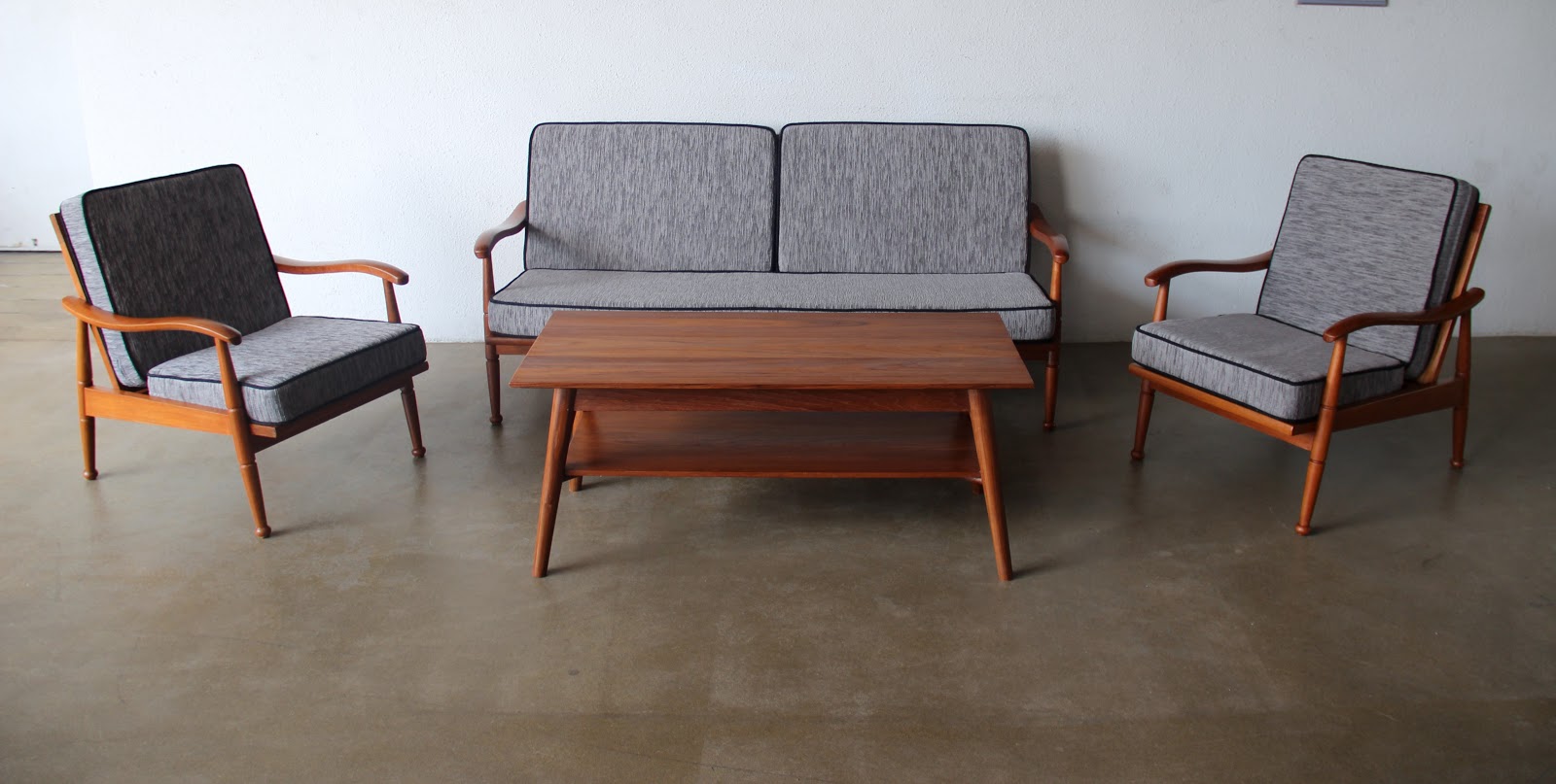 SECOND CHARM FURNITURE VINTAGE, MIDCENTURY SOFAS AND ARMCHAIRS