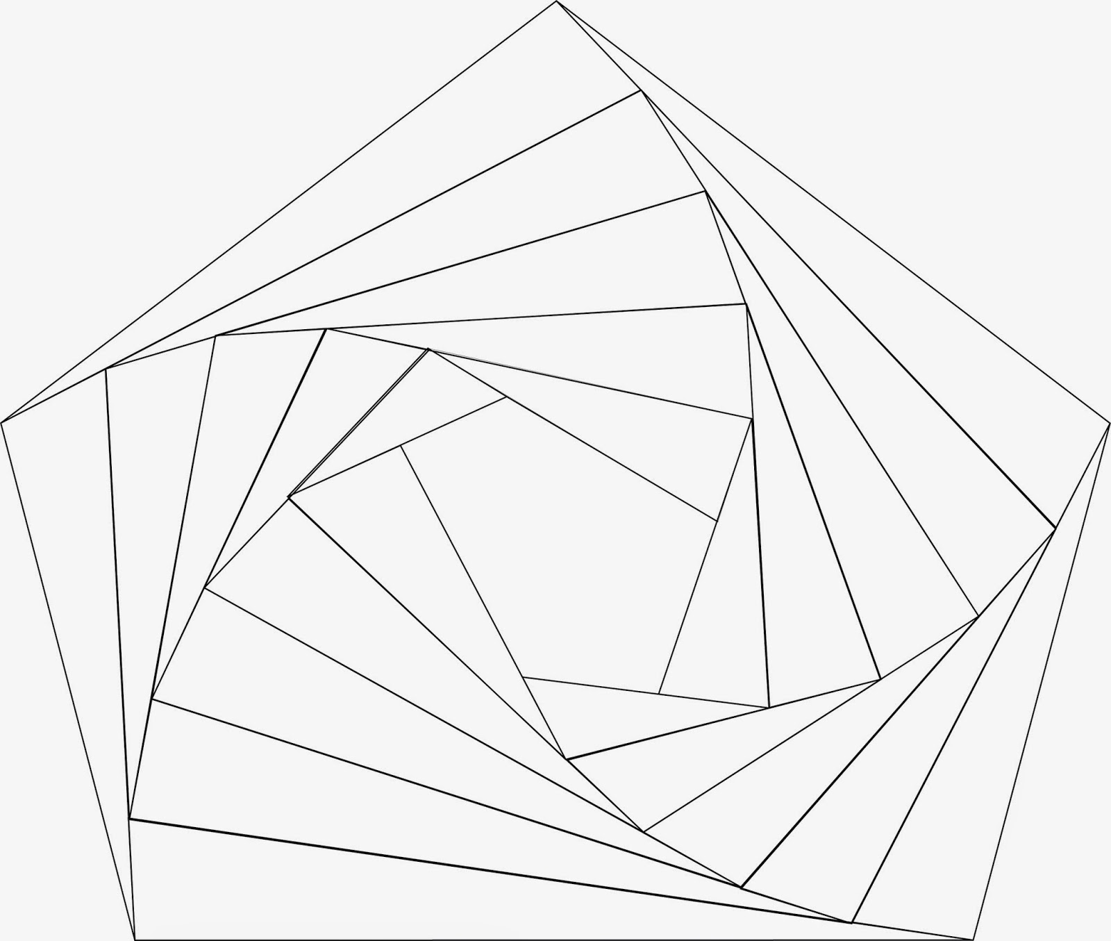 Quilting Solutions Spiral Quilt