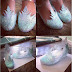 DIY Ice Queen Elsa Shoes