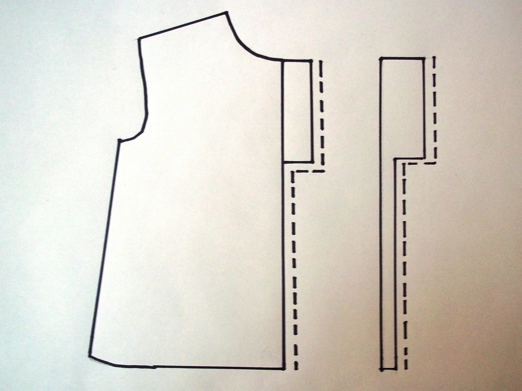 Jo sews Velcroclosure kids' apron + tutorial!