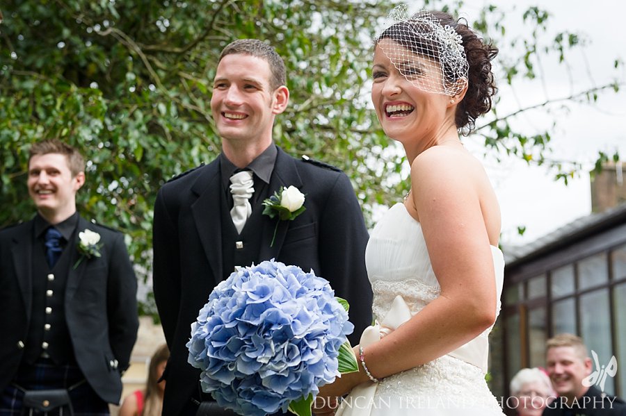 Gemma & Kevin's Moffat House Hotel Wedding Photography Duncan Ireland