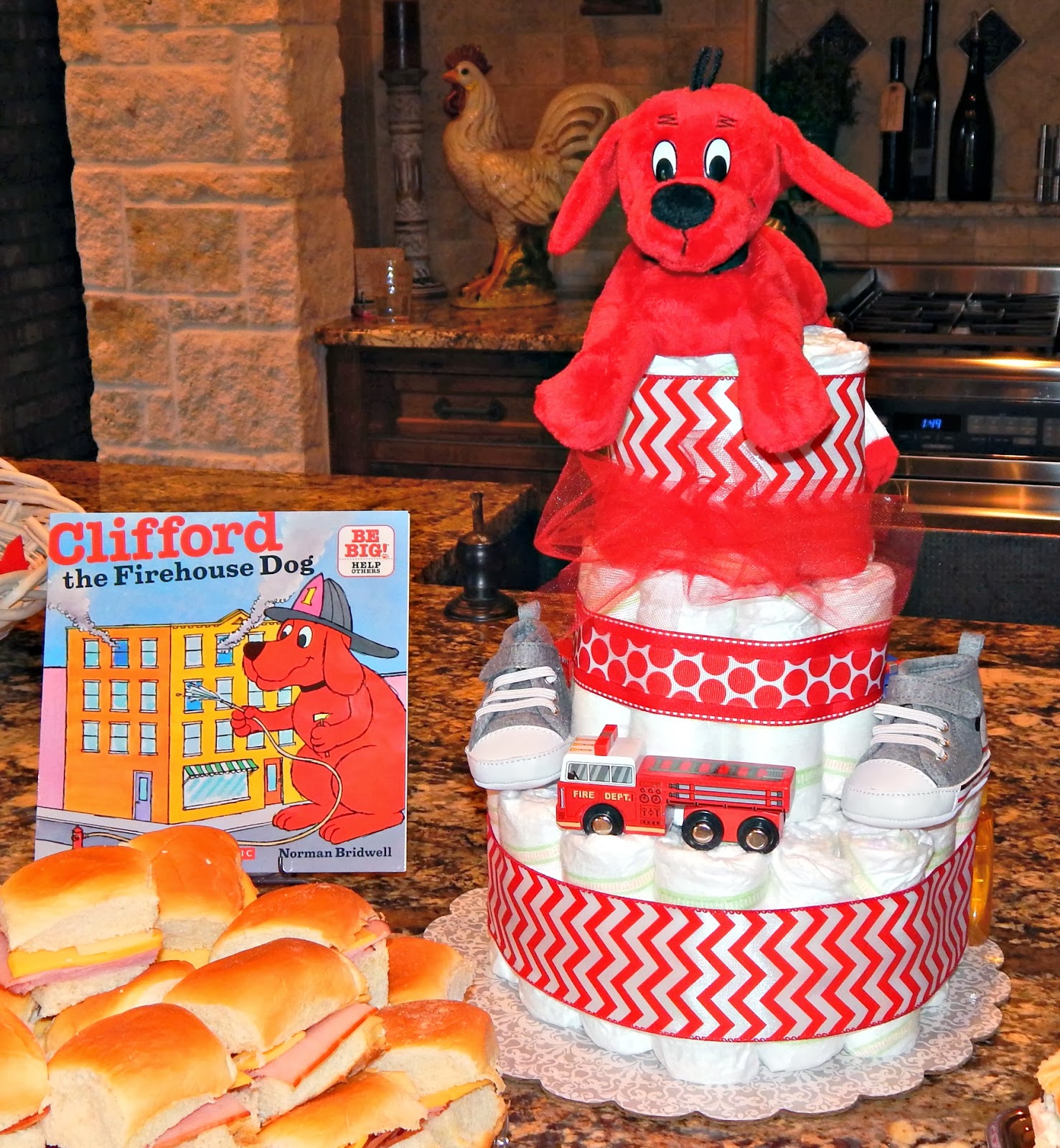 Barksdale Blessings: Firefighter Baby Shower