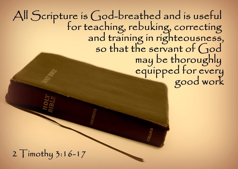 All Scripture is Godbreathed and is useful