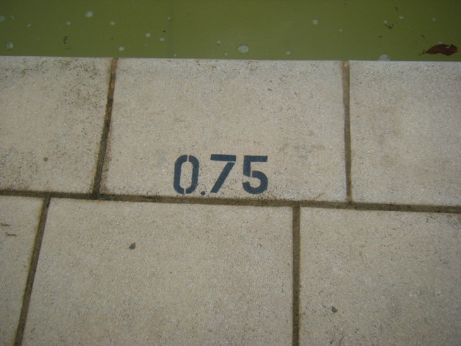 Profundidade Mínima da Piscina