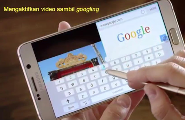 Multitasking on Samsung Galaxy Note 5