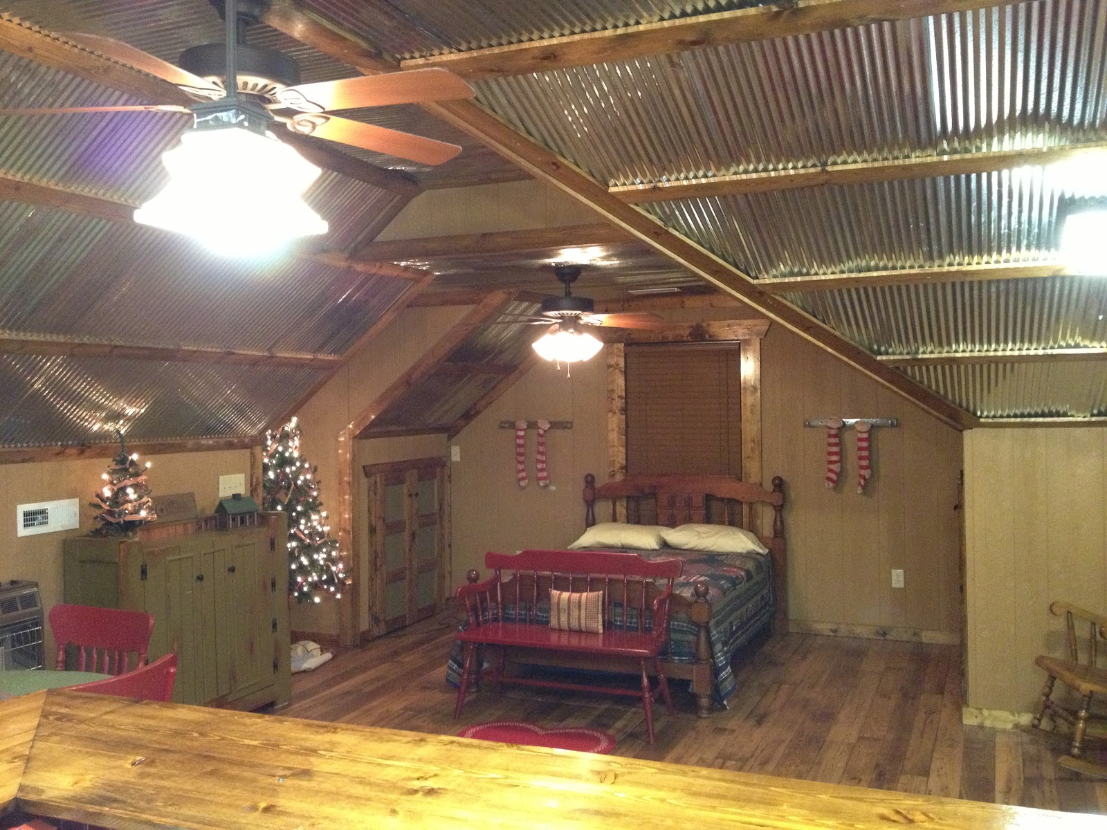 Country Girl at Home ♥ A Cozy Christmas Tour (The Cedar Loft) ♥