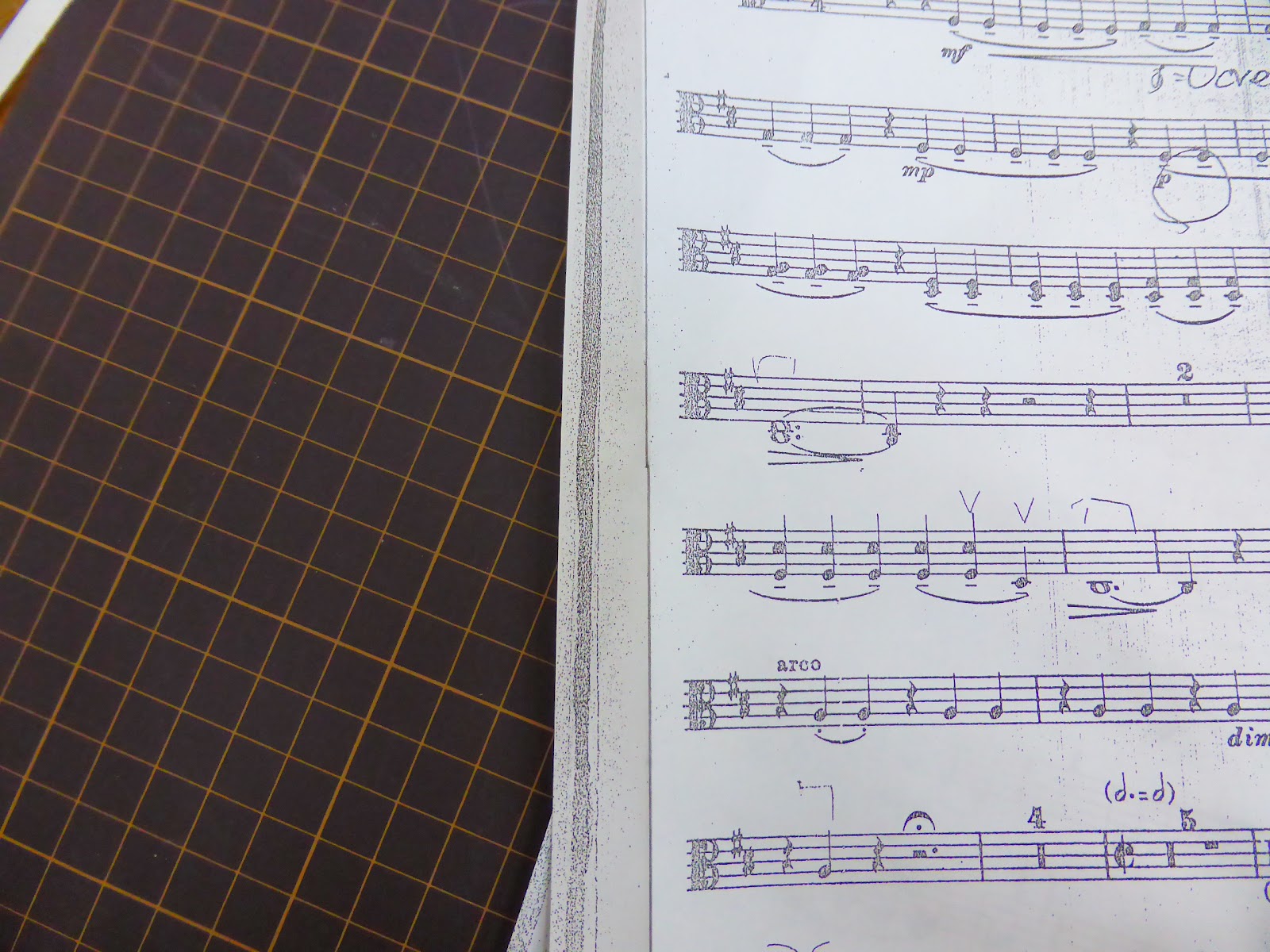 びおらぶろぐ 楽譜の製本方法