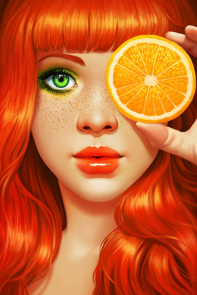 soyulmak istemeyen portakal