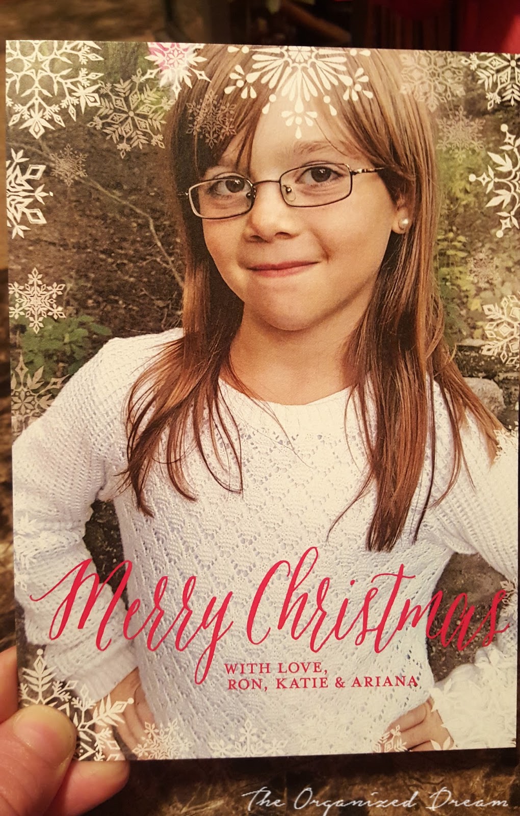 Our Christmas Cards 2015and Deals For You! The Organized Dream