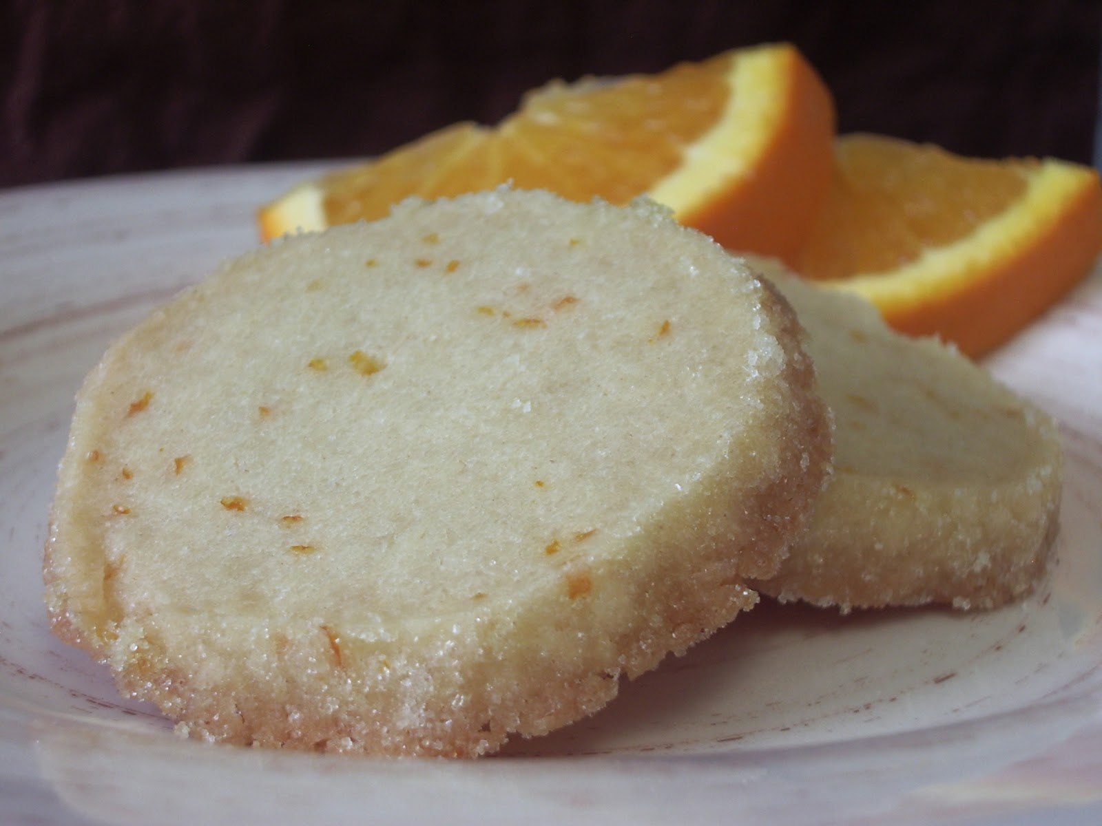 KitchenJoy Orange Shortbread {Sunshine Cookies}