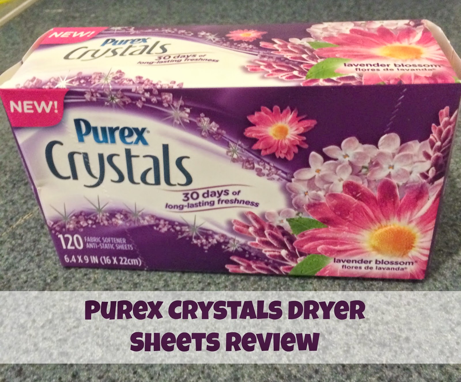 Purex Crystals Dryer Sheets Review First Time Mom and Losing It