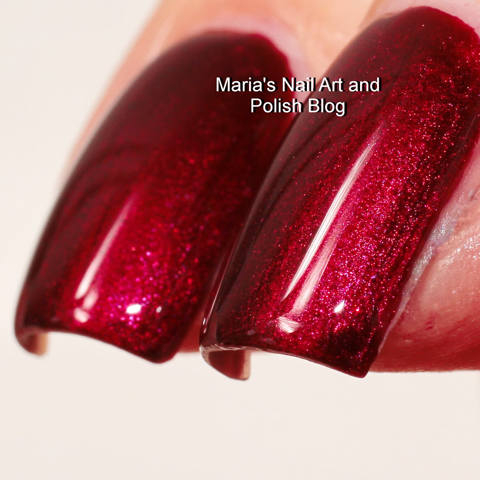 Marias Nail Art and Polish Blog China Glaze four shades of red