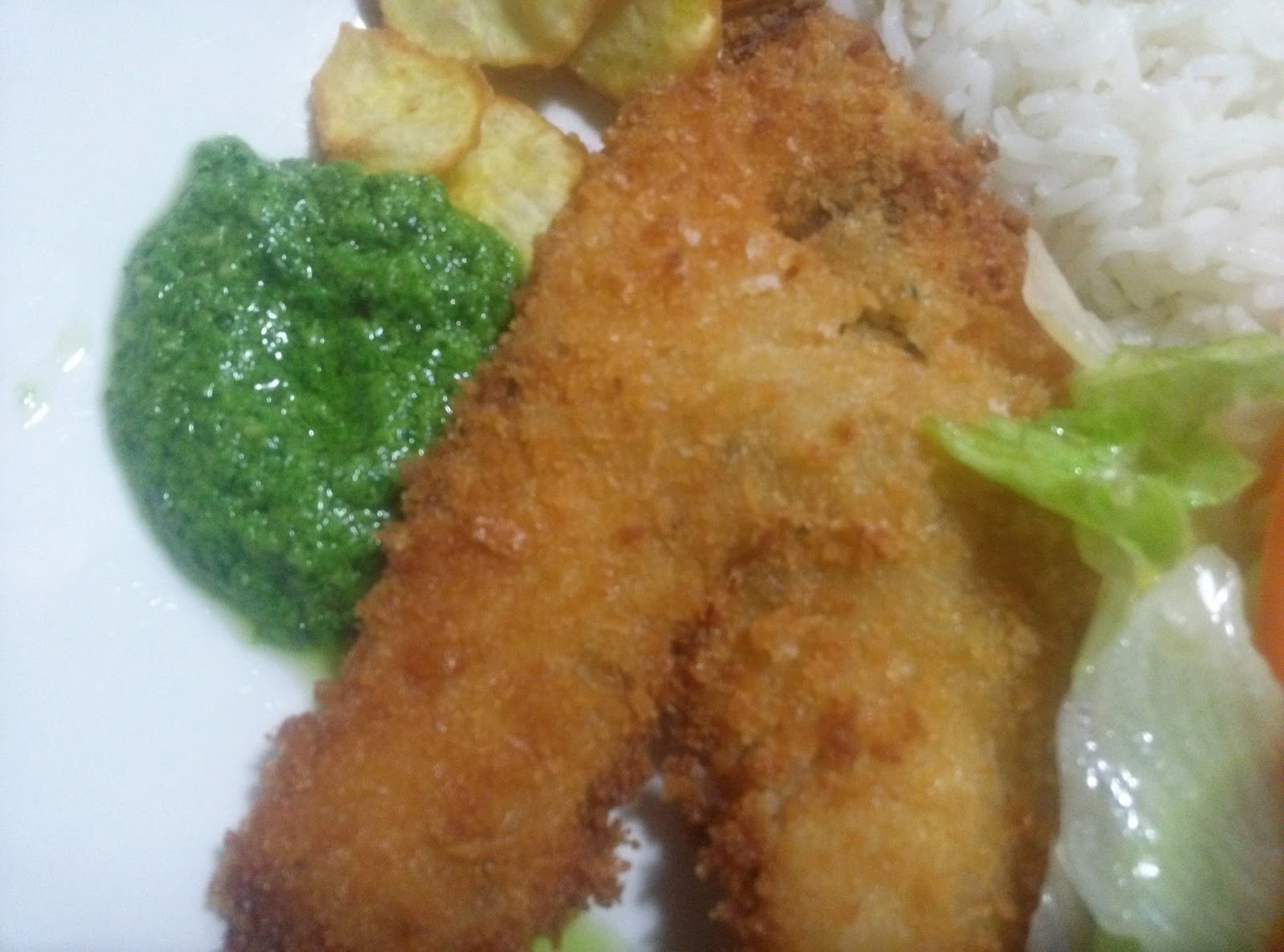 Cozinhando com Ana Filé de tilápia com farinha panko