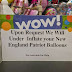Balloons for Patriots fans