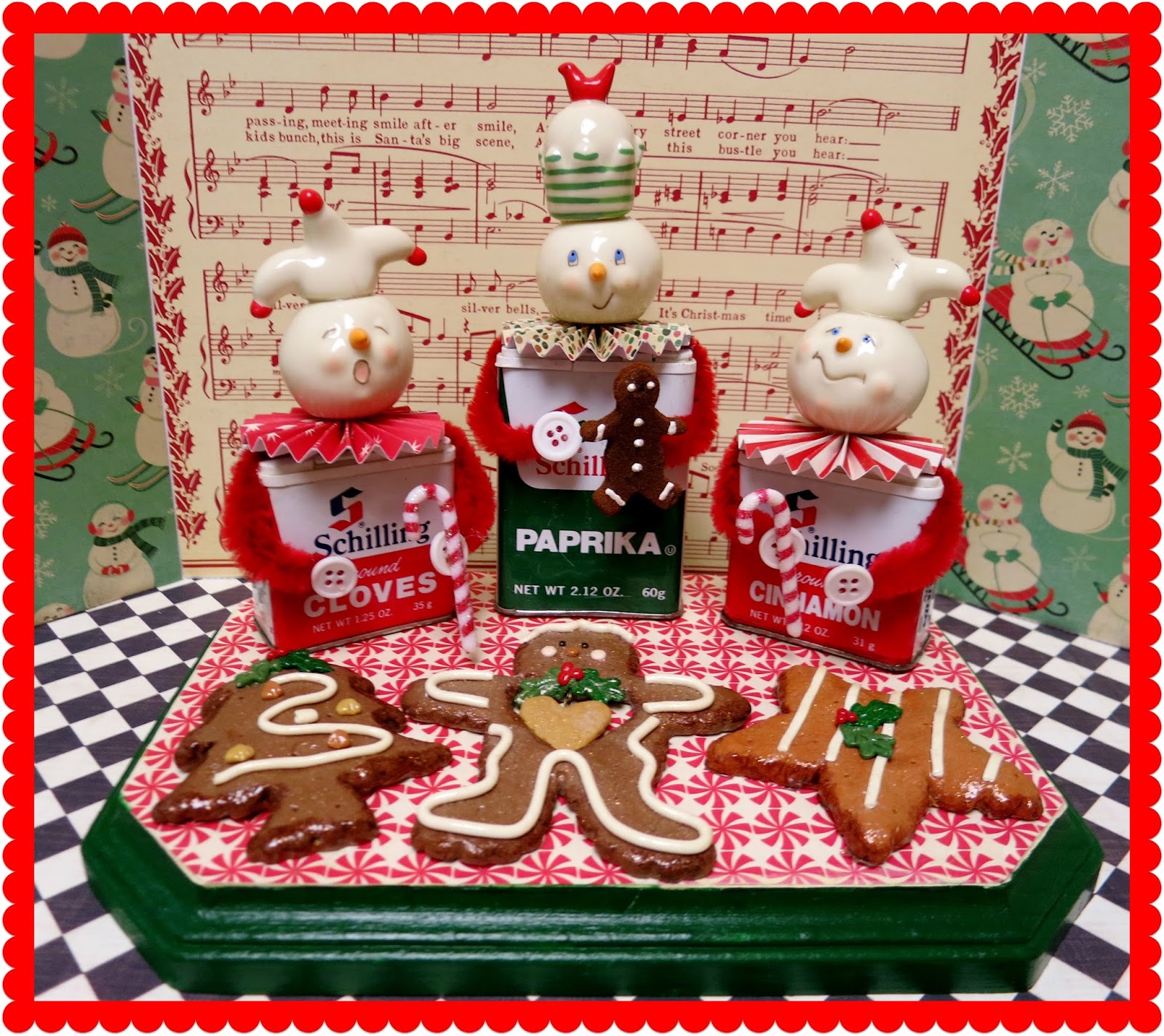 Zetta's Aprons Die Schilling Zwillinge...and the Cookie King!