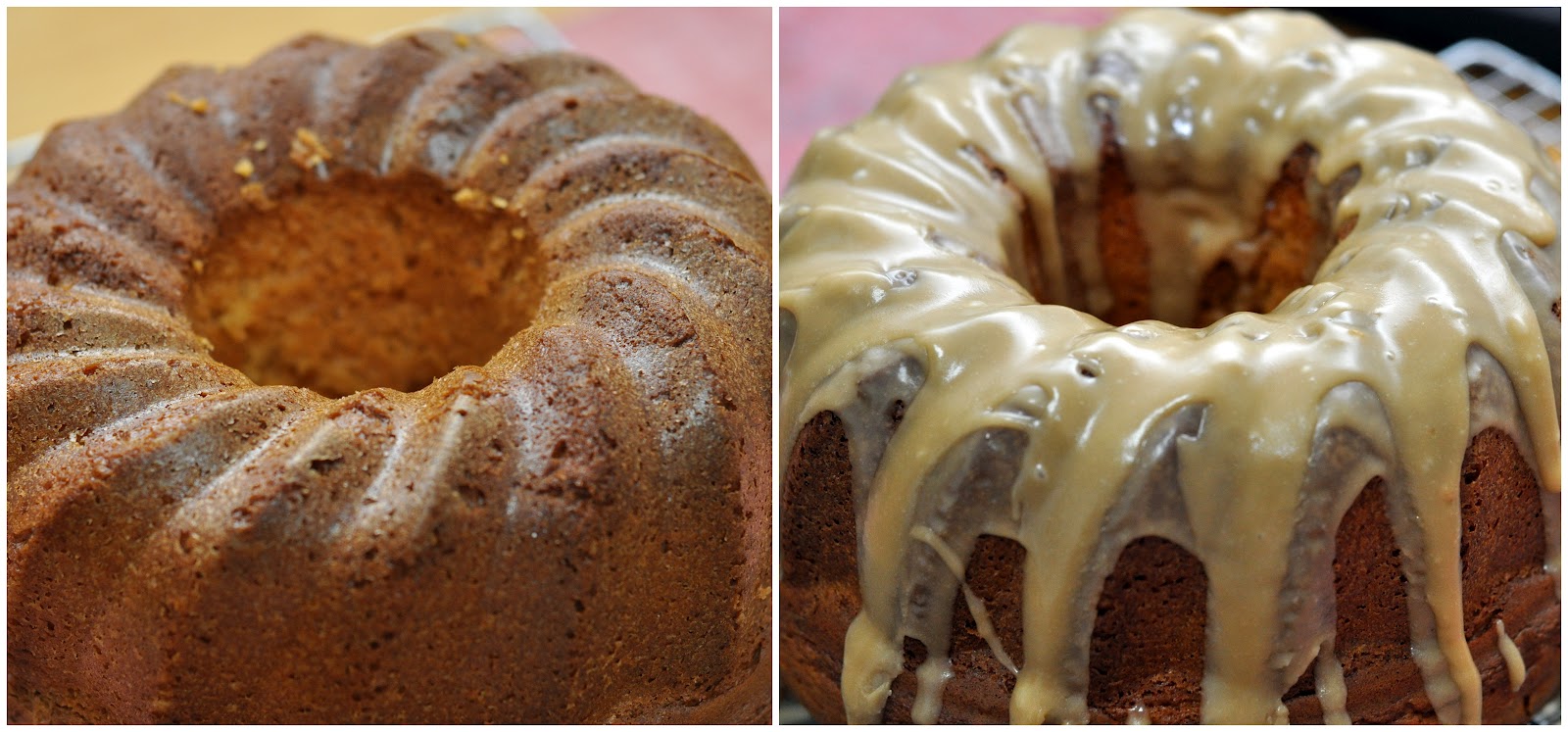 Jyotsna's World Butterscotch Cake with Butterscotch Glaze