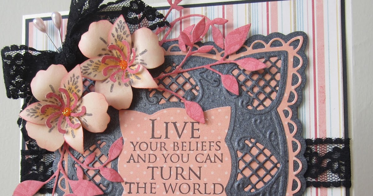 Floral Fantasies Lilies and lace