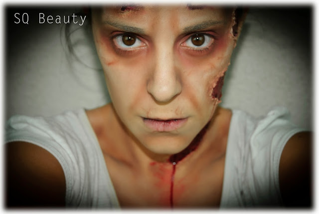 Maquillaje Halloween Zombie FX The Walking Dead Makeup Silvia Quiros