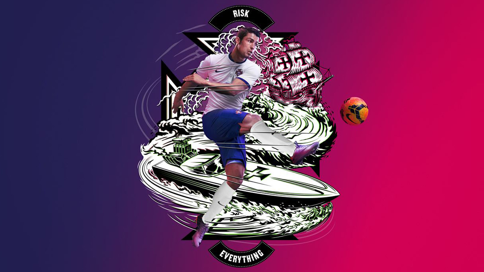 Nike Risk Everything 壁纸