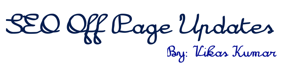 SEO Off Page Updates