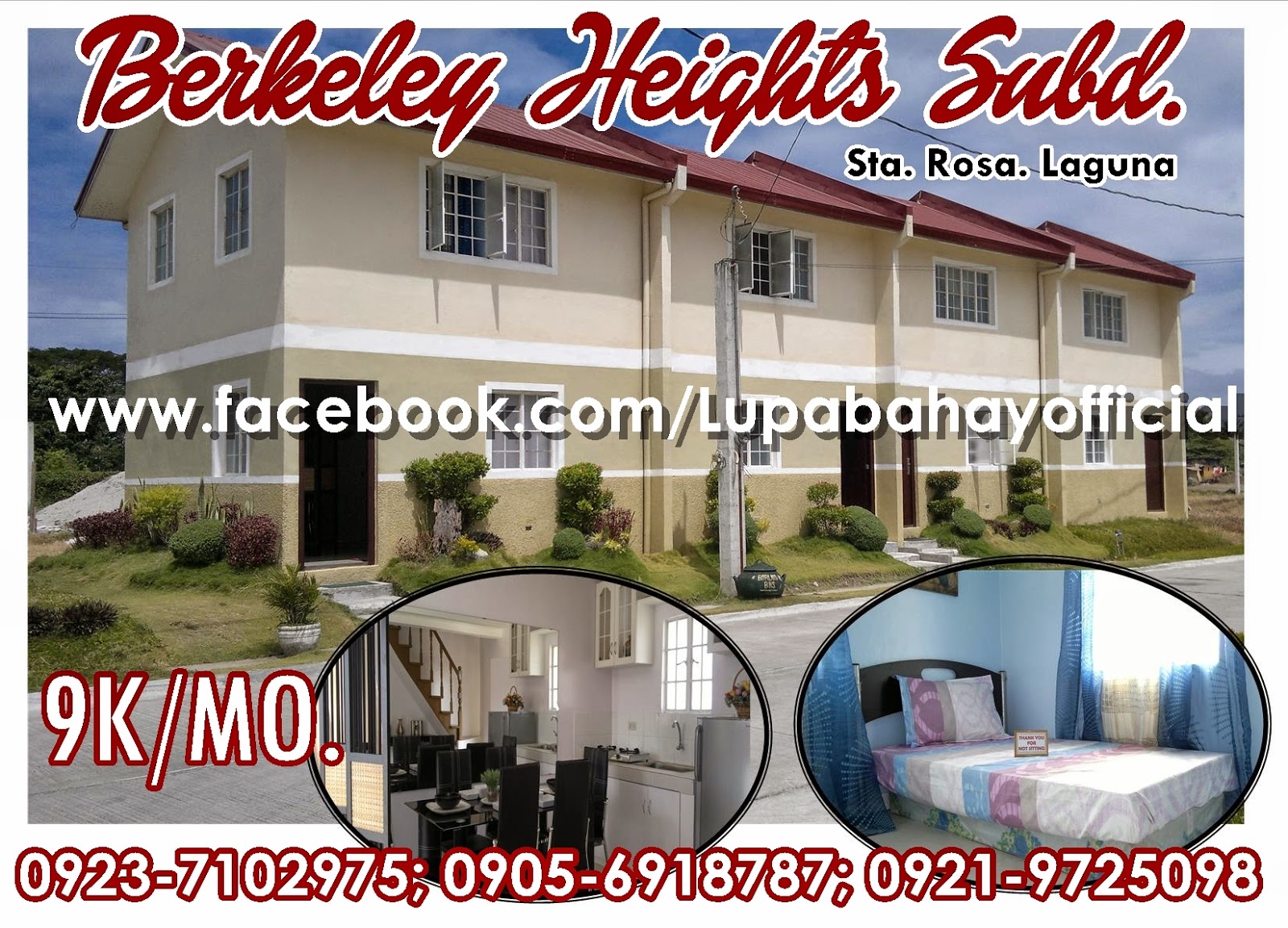 PALMA REAL Residential Estates Along GREENFIELDS Sta. Rosa Laguna