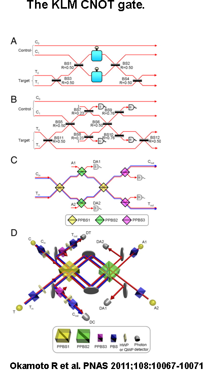 Realization of a Knill-Laflamme-Milburn controlled-NOT photonic quantum
