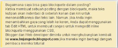 20 Blockquote Keren Untuk Blogspot
