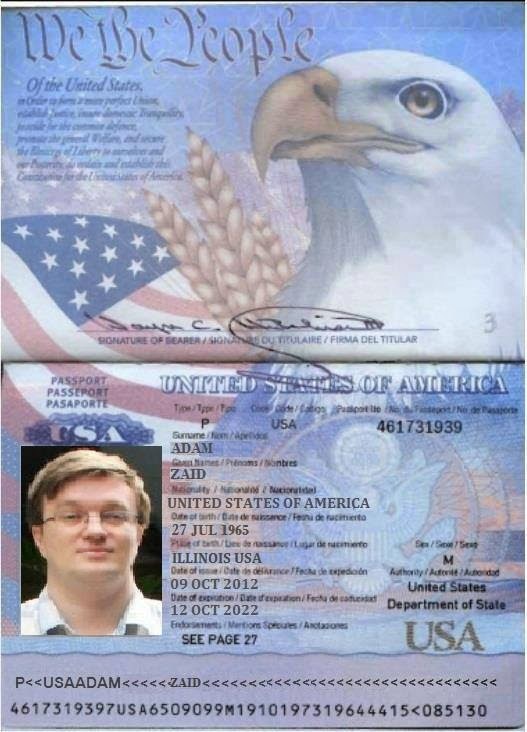 Pin by aweh doubra on United states passport Passport, Passport