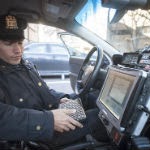 "Smart car" NYPD cruiser. Source: Wall Street Journal