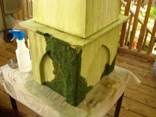 Lost in Schlock Weathering Props Fake Moss